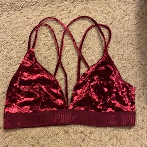 Velvet bralette